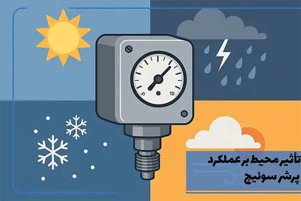 تأثیر نوسانات محیطی بر عملکرد پرشر سوئیچ